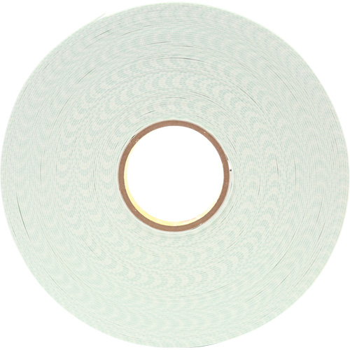 Double-Coated Urethane Foam Tape, 33 m (108') L x 25.4 mm (1") W, 62.5 mils, Urethane Cam Industrial