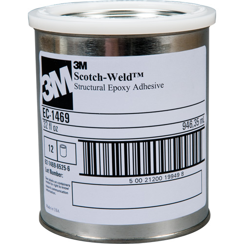 Adh&eacute;sif Scotch-Weld, 0,94 L, Seau, Un composant, Blanc cass&eacute; Cam Industrial