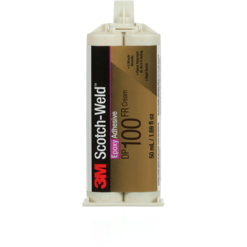 Scotch-Weld Adhesive, 1.7 fl. oz., Cartridge, Two-Part, Off-White Cam Industrial