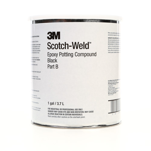 Mat&eacute;riau d'enrobement Scotch-Weld, 1 gal., Seau, Deux composants, Noir Cam Industrial