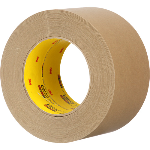 Scotch&reg; Flatback Tape 2517, 100 mm (4") x 54.8 m (180'), Brown Cam Industrial