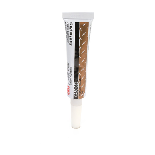 Scotch-Weld Instant Adhesive CA50 Gel, Clear, Tube, 20 g Cam Industrial