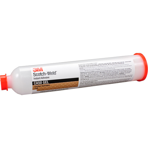 Scotch-Weld Instant Adhesive CA50 Gel, Clear, Tube, 200 g Cam Industrial