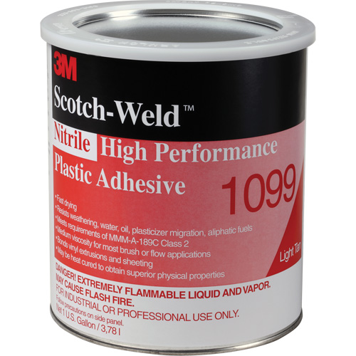 Plastic Adhesive, 1 gal., Can, Lavender Cam Industrial