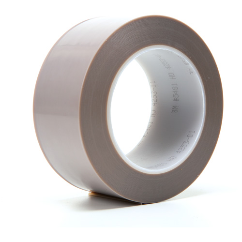PTFE Skived Film Tape, PTFE, 25.4 mm (1") W x 33 m (108') L, 6.8 mils Thick Cam Industrial