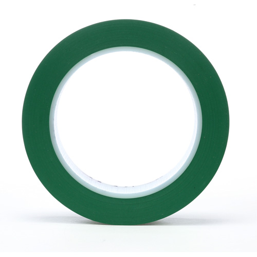 Ruban en vinyle 471, 25,4 mm (1") la x 32,9 m (108') lo, 5,2 mils, Vert Cam Industrial
