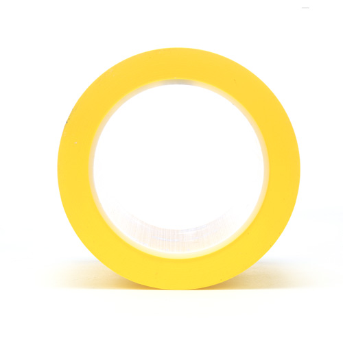 471 Vinyl Tape, 102 mm (4") W x 32.9 m (108') L, 5.2 mils, Yellow Cam Industrial