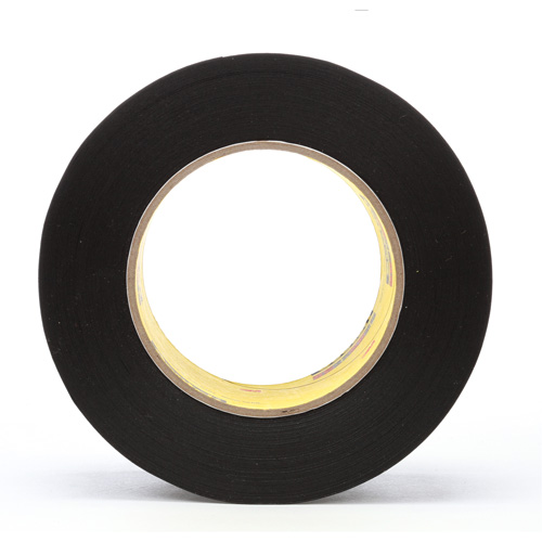 472 Vinyl Tape, 50.8 mm (2") W x 32.9 m (108') L, 10.4 mils, Black Cam Industrial