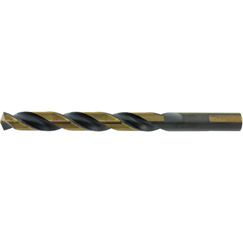 Jet-Kut&reg; Black & Gold Premium M2 Jobber Drill Bit, High Speed Steel, 3/16", 135° Point Angle Cam Industrial