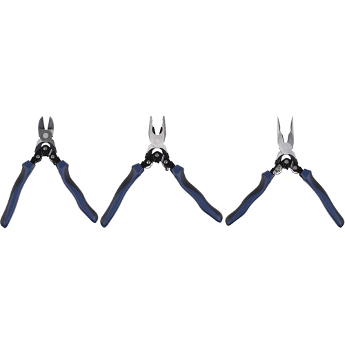 JHLP-3SHD High Leverage Pliers Set, 3 Pieces Cam Industrial
