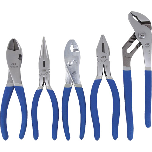 JPS-5M Mechanic's Pliers Set, 5 Pieces Cam Industrial