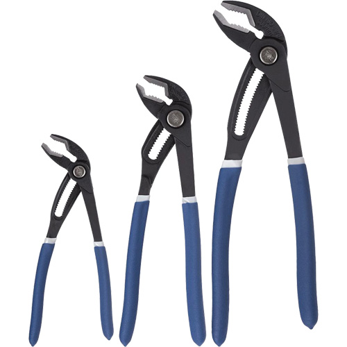 JRWP-3S Push-Button Ratcheting Pliers Set, 3 Pieces Cam Industrial