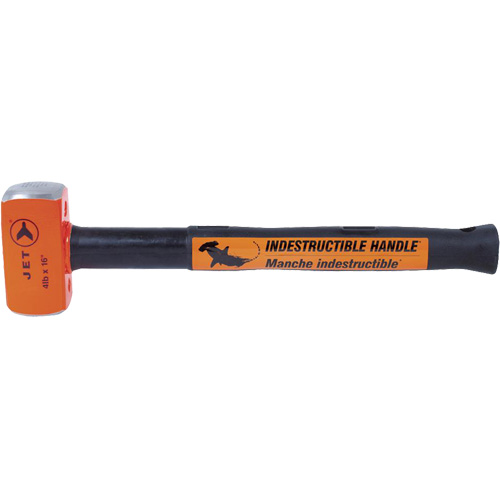 USH-416 Masse &agrave; manche indestructible pour usage tr&egrave;s intensif, 4 lb, 16", Prise Acier plein Cam Industrial