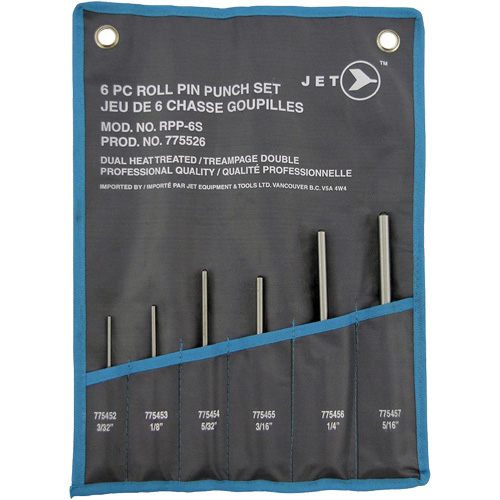 RPP-6S Jeu de poinçons pour goupilles cylindriques, 6 morcea Cam Industrial