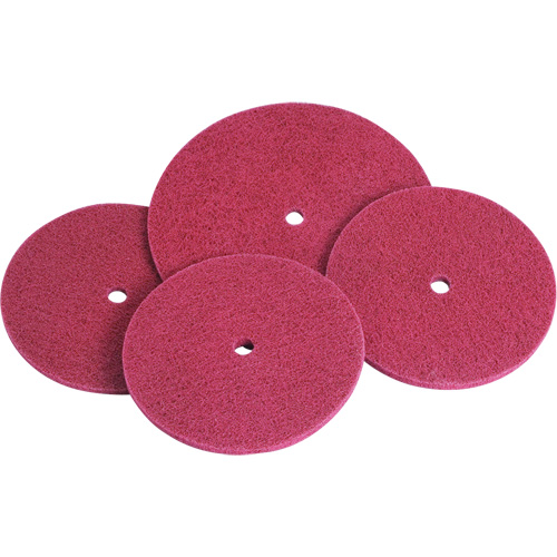 Disque HP meulage et m&eacute;lange, 6" dia., Grain VFN, Oxyde d'aluminium Cam Industrial