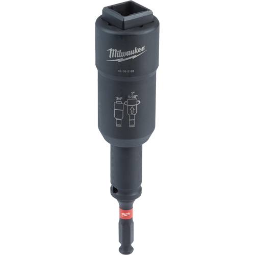 Shockwave Lineman's 3-in-1 Distribution Utility Socket, Click, 1/2" Square Drive Cam Industrial