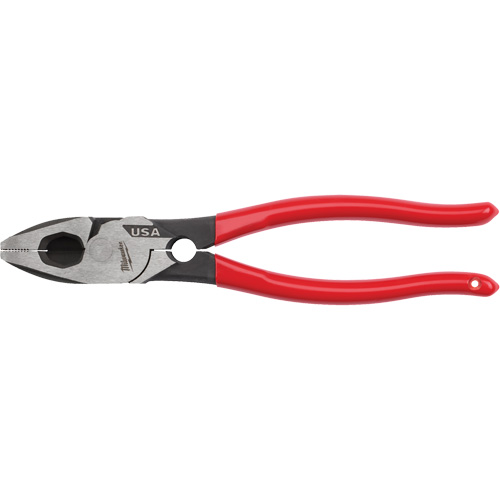 Lineman's Dipped Grip Pliers with Thread Cleaner Cam Industrial