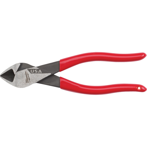 Diagonal Dipped Grip Cutting Pliers, 7" L Cam Industrial