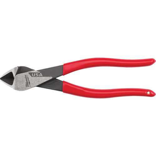 Diagonal Dipped Grip Cutting Pliers, 8" L Cam Industrial