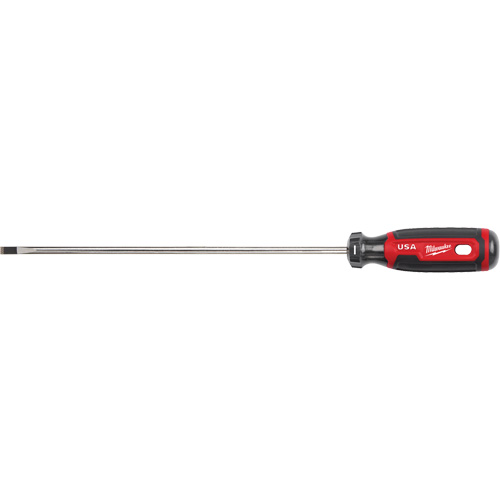 Tournevis d&eacute;b&eacute;niste, Tige de 1/4", Ronde, 363 mm lo, Prise en Coussin&eacute;e Cam Industrial