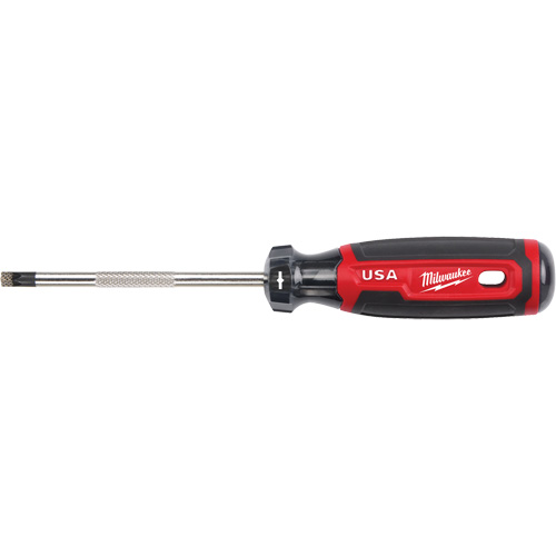 ECX Screwdriver, #2 Tip, Round, 211 mm L, Cushion Grip Handle Cam Industrial