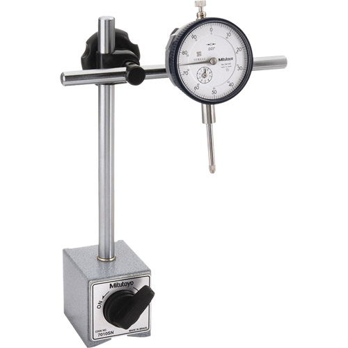 Indicateur &agrave; cadran et base magn&eacute;tique 0,001" x 1" Cam Industrial