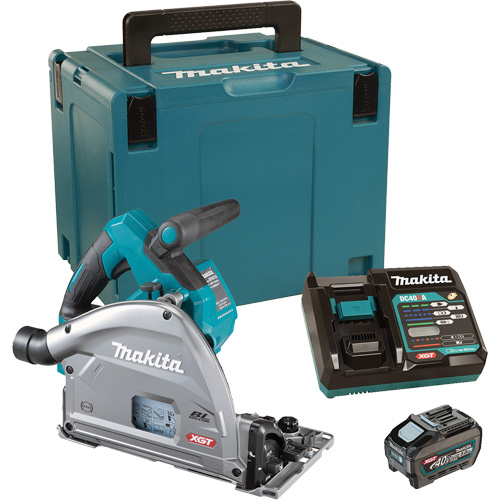 XGT BL Plunge Cut Circular Saw with Brushless Motor, 6-1/2", 40 V Cam Industrial
