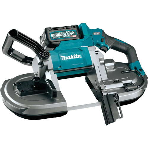 XGT Brushless Cordless Band Saw, 40 V, 5" Capacity Cam Industrial