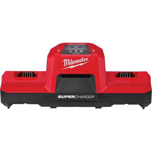 M18 Dual Bay Simultaneous Super Charger, 18 V, Lithium-Ion Cam Industrial