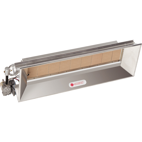 8000 Series Heater, Radiant Heat, Natural Gas, 60000 BTU/H Cam Industrial