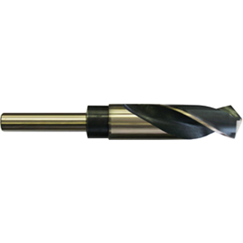 Reduced Shank Prentice Drill Bit, 33/64", Cobalt, 3" Flute Cam Industrial