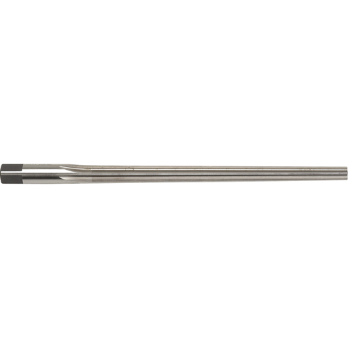 Taper Pin Reamer, 1/8" Drill, 0.0905" Reamer, Straight Flute, High Speed Steel, Taper Shank Cam Industrial