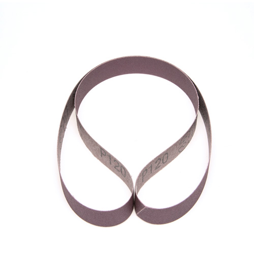 Cloth Belt 241D, 1" W x 42" L, Aluminum Oxide, P120 Grit Cam Industrial