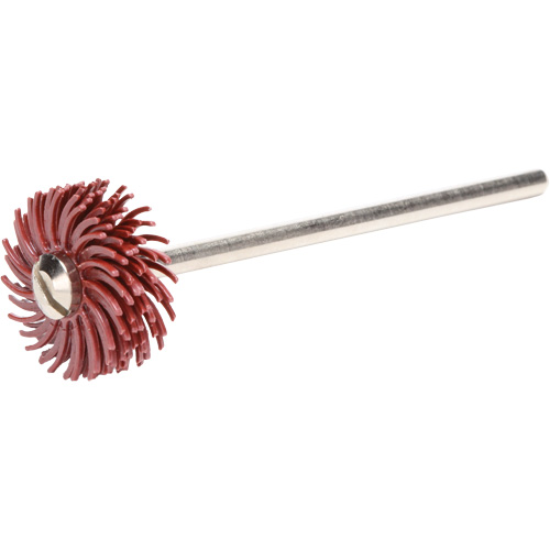 Scotch-Brite Radial Bristle Discs, P220X Grit, 9/16" Dia. Cam Industrial