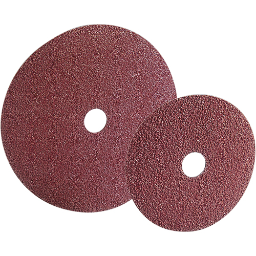 Metal F240 Fibre Discs, Aluminum Oxide, 36, 4-1/2" Dia x 7/8" Arbor Cam Industrial