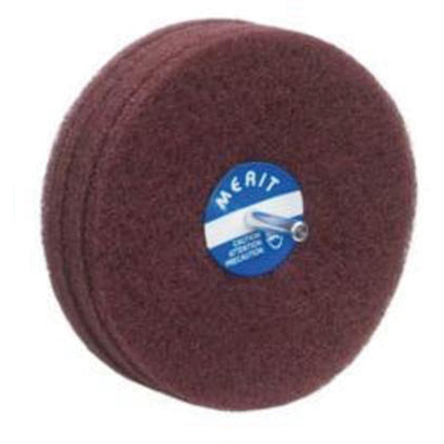 Abrasotex Non-Woven Disc Wheel, 5" Dia., Fine Grit, Aluminum Oxide Cam Industrial