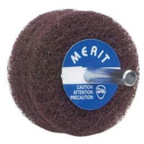 Abrasotex Non-Woven Disc Wheel, 5" Dia., Very Fine Grit, Aluminum Oxide Cam Industrial