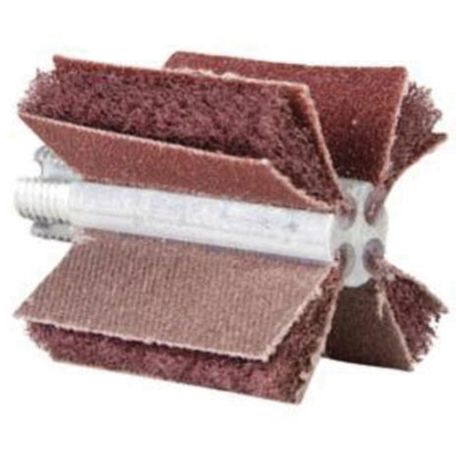 Interleaf Flap B-405 Bore Polisher, Aluminum Oxide, 80 Grit, 1-3/4" x 1-1/2" Cam Industrial