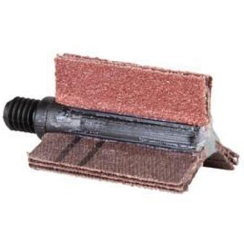 Plain Flap B-410 Bore Polisher, Aluminum Oxide, 240 Grit, 2-1/2" x 1-1/2" Cam Industrial