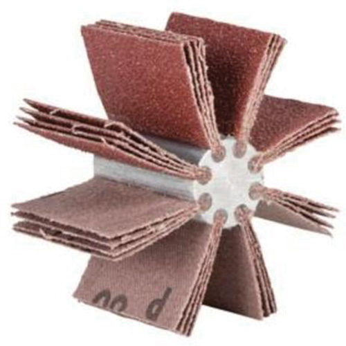 Plain Flap B-820 Bore Polisher, Aluminum Oxide, 120 Grit, 4-3/4" x 1-1/2" Cam Industrial