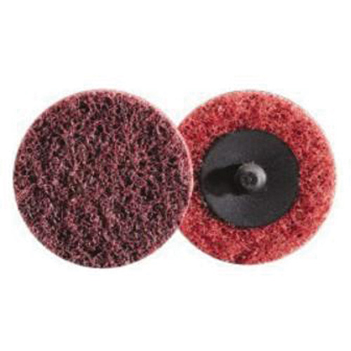 Surface Prep Quick-Change Disc, 1" Dia., Medium Grit, Aluminum Oxide Cam Industrial