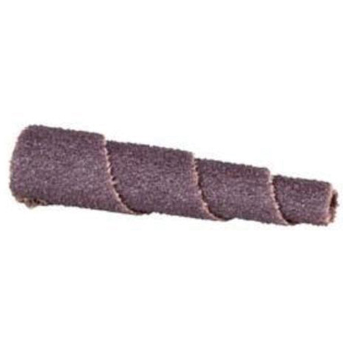 ALO Spiral Cartridge Roll, 120 Grit, 3/4" Dia., Aluminum Oxide, 1-1/2" L, 3/16" Arbor Cam Industrial