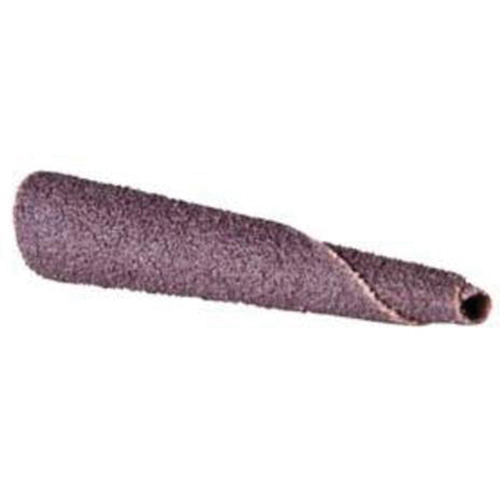 ALO Spiral Cartridge Roll, 100 Grit, 5/16" Dia., Aluminum Oxide, 1-1/2" L, 1/4" Arbor Cam Industrial