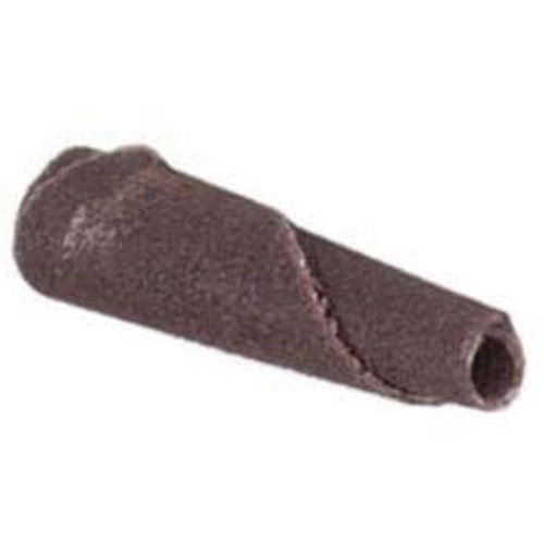 ALO Spiral Cartridge Roll, 120 Grit, 3/16" Dia., Aluminum Oxide, 1" L, 1/8" Arbor Cam Industrial