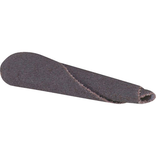 ALO Spiral Cartridge Roll, 320 Grit, 3/16" Dia., Aluminum Oxide, 1" L, 1/8" Arbor Cam Industrial