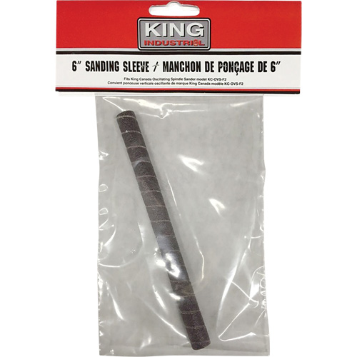 3/8" Wood Sanding Sleeve with 120 Grit Cam Industrial