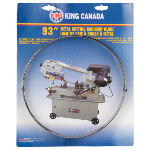 Bandsaw Metal Blade, Carbon Steel, 122" L x 1" W x 0.032" Thick, 10 TPI Cam Industrial