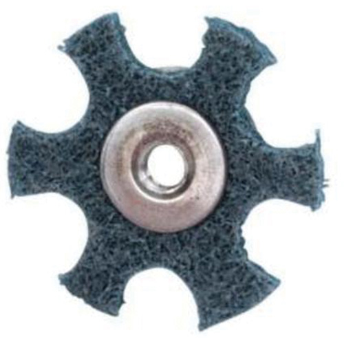 Abrasotex Surface Preparation Star, 3" Dia., Very Fine Grit, Aluminum Oxide Cam Industrial
