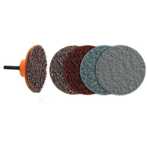 Disque de conditionnement TWIST BLENDEX, 3" dia., Grain Fin, Oxyde d'aluminium Cam Industrial