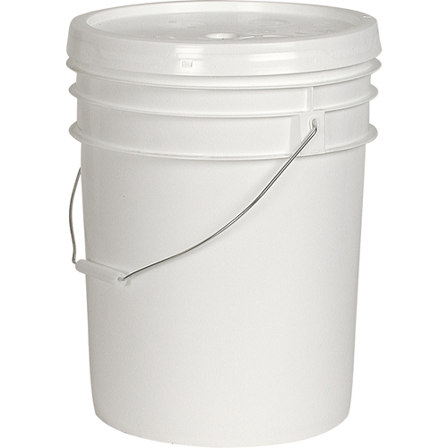 General Purpose Pail without Lid, Plastic, 4 L Cam Industrial